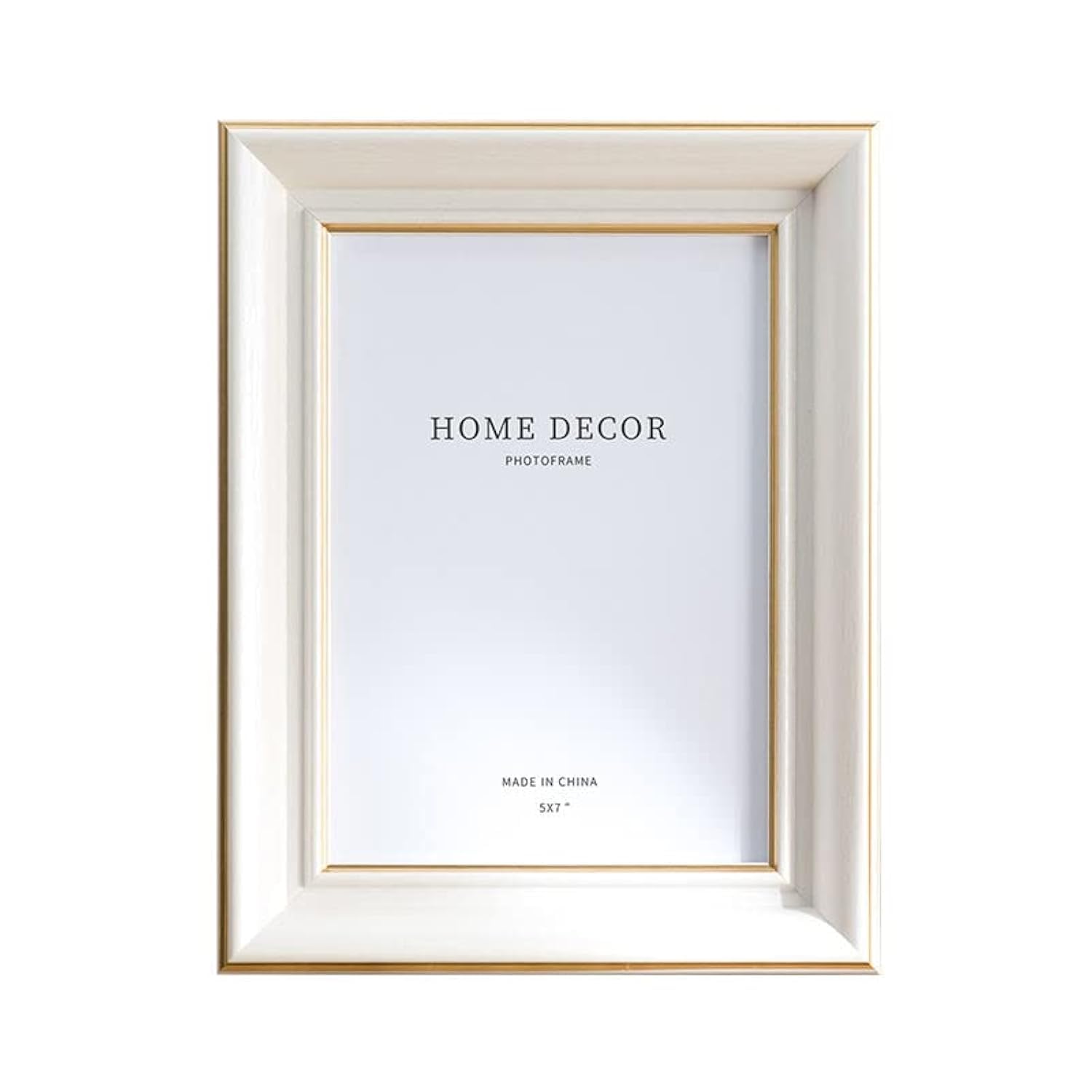 Rectangular Photo Frame, 4x6 Inch Picture Frame for Displaying Photos, Art, and Prints – PS Material | Plexiglass cover, Elegant frame for Wall and Tabletop Decor