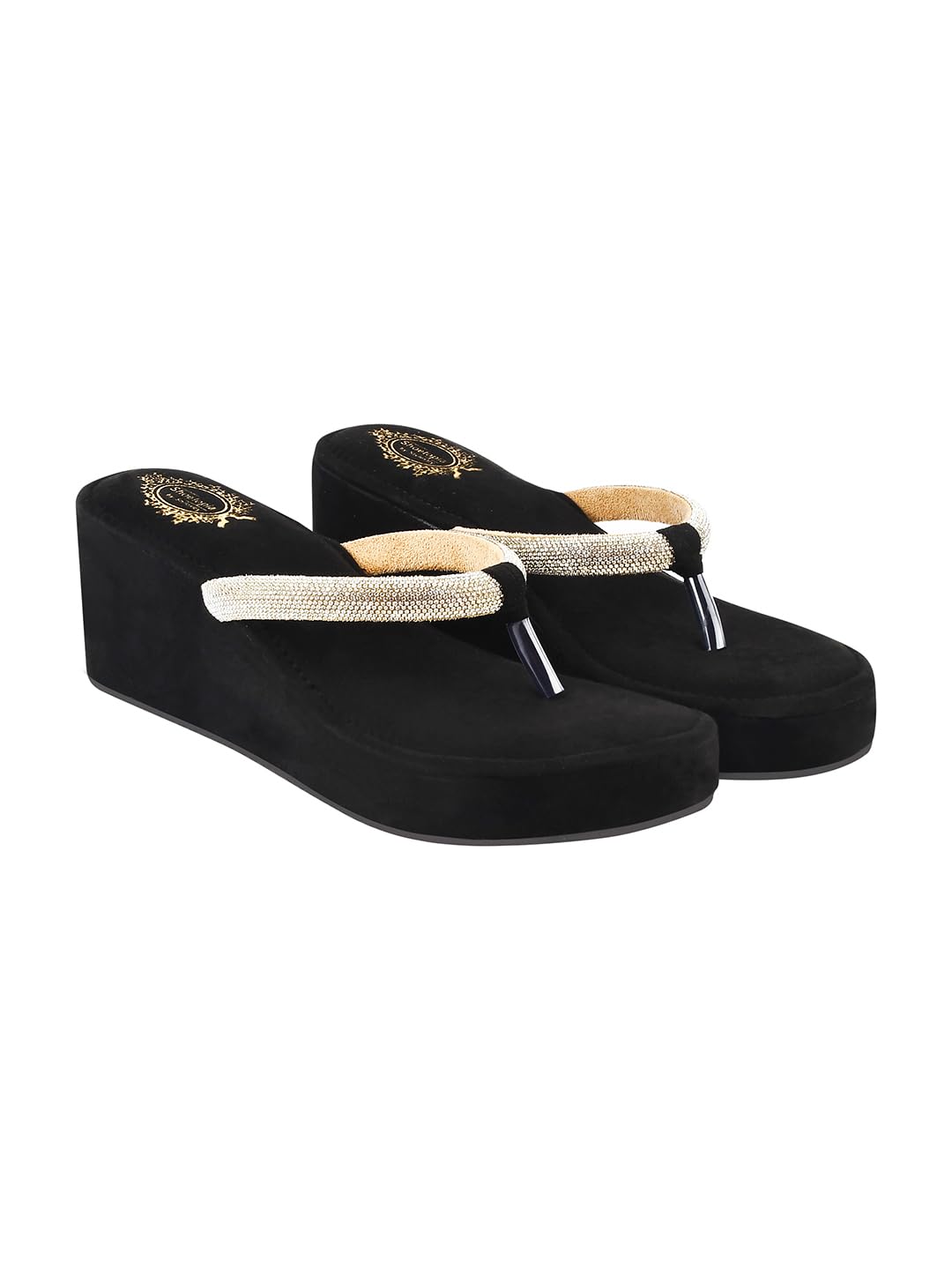 Shoetopia Womens Girls-Fancy-2042 Wedge Sandal-5 Kids UK (Girls-Fancy-2042-Golden)-EU38 (B0D4VQN39T) Amazon Price History, Amazon Price Tracker