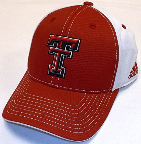 Casquette de sport adidas Texas Tech Red Raiders Flex Hat TZL59 taille extensible S/M