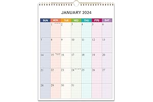 2024 Calendar Wall Calendar 2024 Monthly Planner