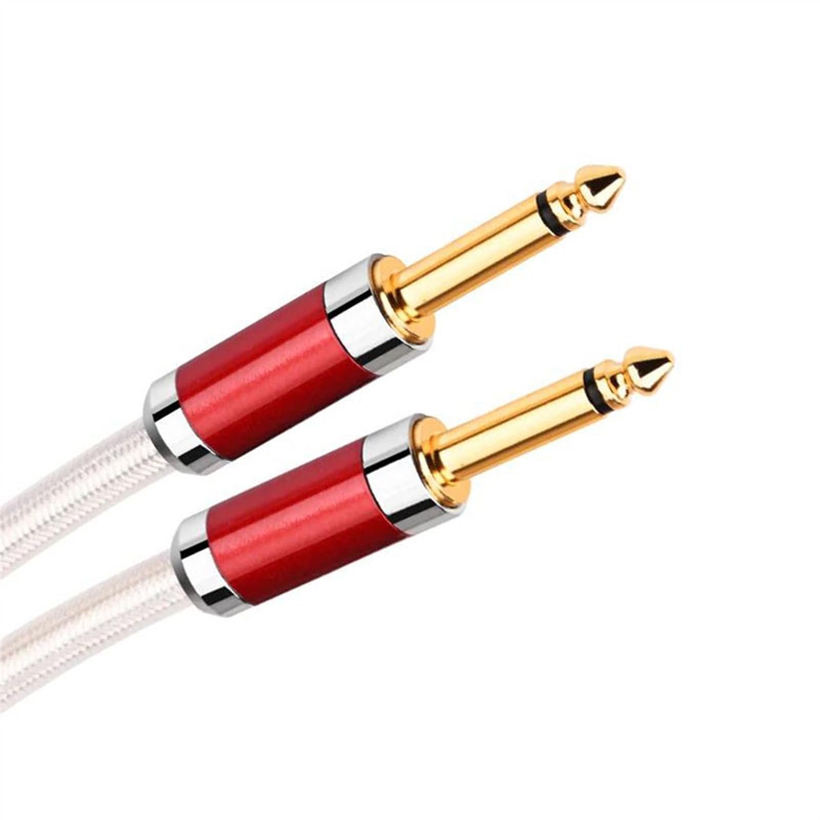 Pro Audio kabel 6,5 Mm Aux Guitar Cable Hi-end 7N OCC Instrument Cable 6,5 Mm TS Jack Mono Cable Do Miksera(1m)