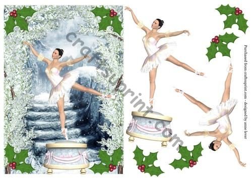 Noël Boîte à musique Ballerine Par Anne levier