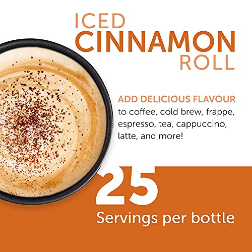 Jordans Skinny Gourmet Syrups Sugar Free Iced Cinnamon Roll Syrup 25.4 Fluid Ounce (Iced Cinnamon Roll) #TOP4