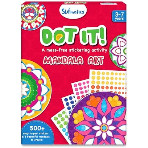 Skillmatics Dot It Mandala Art Kit for Kids Cover