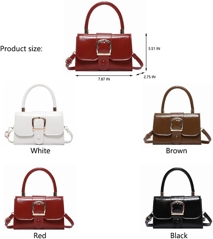 Small Crossbody Bag,Cute Purse for Women trendy,Girls Top Handle Clutch Handbag | Small, Cute, Purse, trendy - Image 3