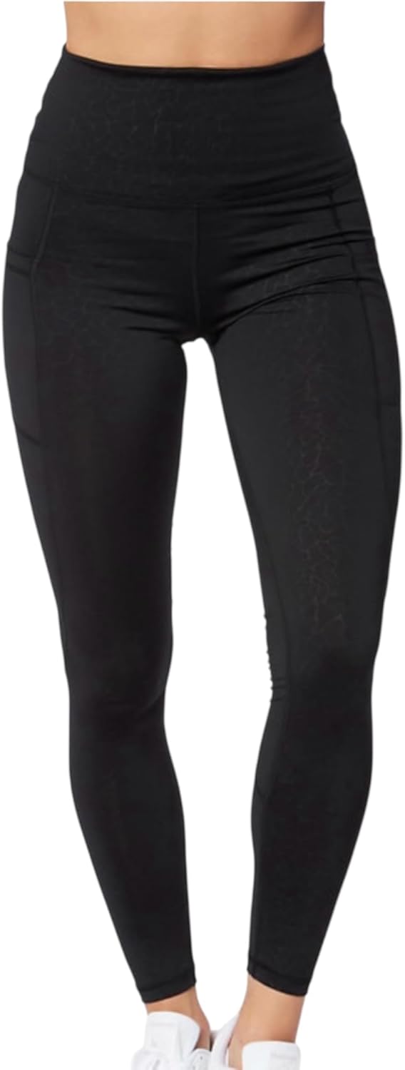 Scorpio Sol Serena Pocket Legging – Black Women’s Yoga/Workout Leggings with Pockets, Moisture Wicking, 4-Way Stretch - Image 2