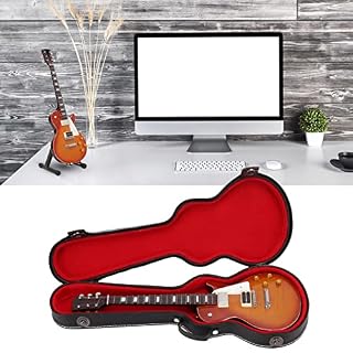 Modèle de guitare miniature, mini guitare en bois, instrument de musique avec support et étui, artisanat basse… - Les Beatles, Paul McCartney, John Lennon, RIngo Starr, George Harrison Modèle de guitare miniature, mini guitare en bois, instrument de musique avec support et étui, artisanat basse… – Image 7