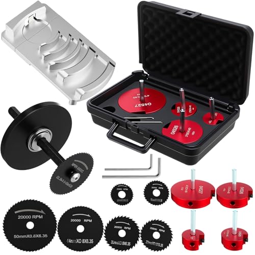 Blulu 4 Piece Plastic Pipe Reamer Tool Kit for 1/2