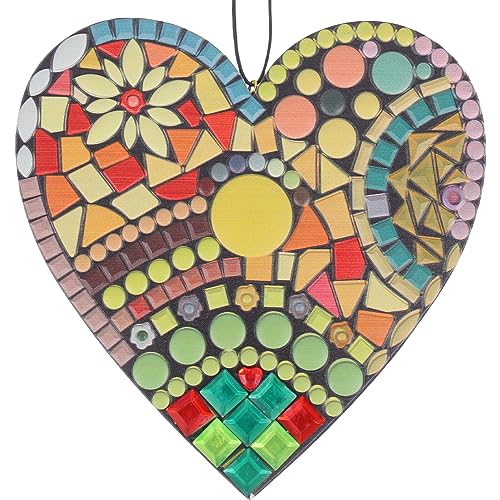 ABOOFAN Heart Ornament Resin Heart Shaped Hanging Pendants Front Door Wreath Welcome Sign Mexican Wall Decorations For Wedding Front Door Window