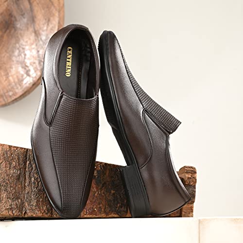 Image of Centrino Formal Shoe for Men | Soft Cushioned Insole for All-Day Comfort | Stylish & Elegant Design | Perfect for Office, Business Casual & Formal Attire 2835
