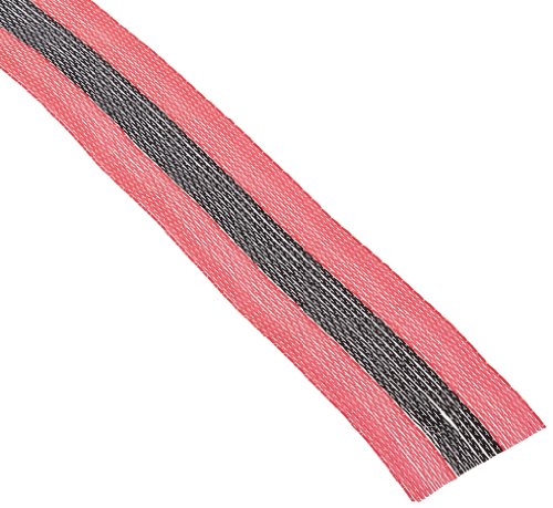 Ruban barricade tissé Brady 91179 anti-déchirure pour balisage de chantiers extérieurs