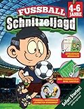  Fußball Schnitzeljagd Kindergeburtstag 4-6 Jahre: Fußballfans aufgepasst! Schatzsuche mit Minifußballfeld, Bastelanleitungen, kniffligen Fußballrätseln &-spielen.