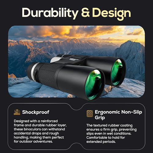 Binoculares Ultimate Outdoors 12x50 HD para adultos miniatura 5