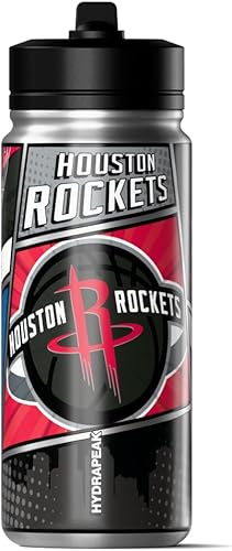 Miniatura 83 de Hydrapeak x NBA Los Angeles Lakers Botella de agua de 591 ml de acero inoxidable, botella deportiva con doble pared aislada con licencia oficial,