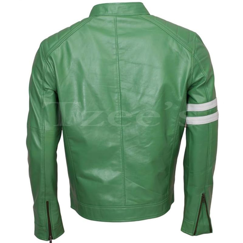 Tzee's Ben-10 Jacket men-Ben Tennyson Jacket-Ben-10 Alien Swarm Jacket-Ben Tennyson Faux Leather Jacket3