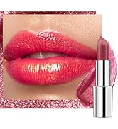 BEAUTY SEARCHER Rouge à lèvres avec finition brillante et brillante, hydratante, rouge ve...