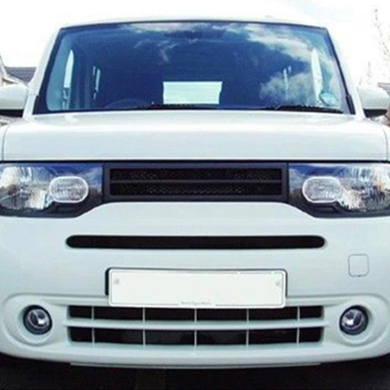 Kit de calandre course Nissan Cube grilles de radiateur en PRFV noir mat pour modèles 2009-2014 - 4