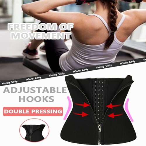 Modelador de cintura para mulheres - Espartilho modelador de cintura esportivo ampulheta - modelador
