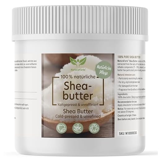 Kräuterland Avocadoöl Bio Hautöl 100ml - reines Avocado Öl, kaltgepresst - ideal bei sehr trockener Haut - natives Pflegeöl für Köper, Gesicht & Haare - Premium Natur-Kosmetik 3 NaturaForte Sheabutter unraffiniert & kaltgepresst 250g – Naturreine Kosmetik Körperbutter, vegan, parfümfrei, feuchtigkeitsspendend & rückfettend, für alle Hauttypen