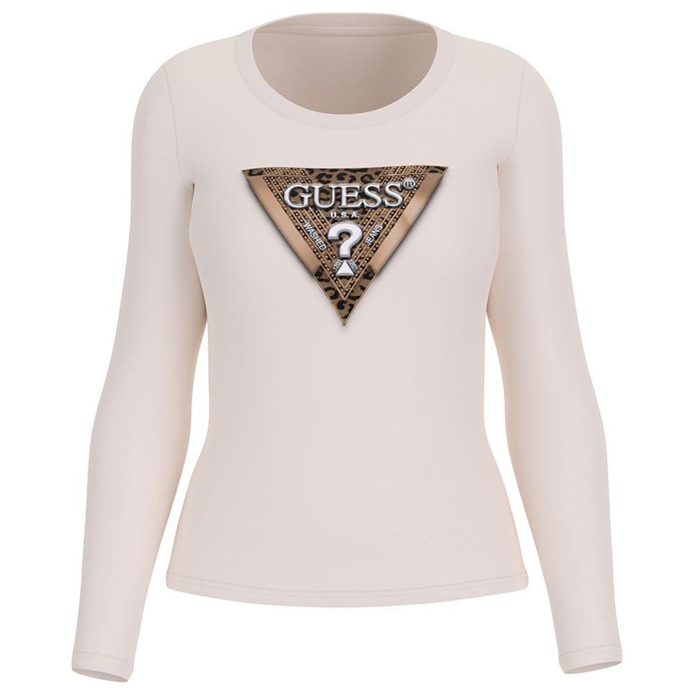 Guess Leo Triangle Long Sleeve T-Shirt M-image