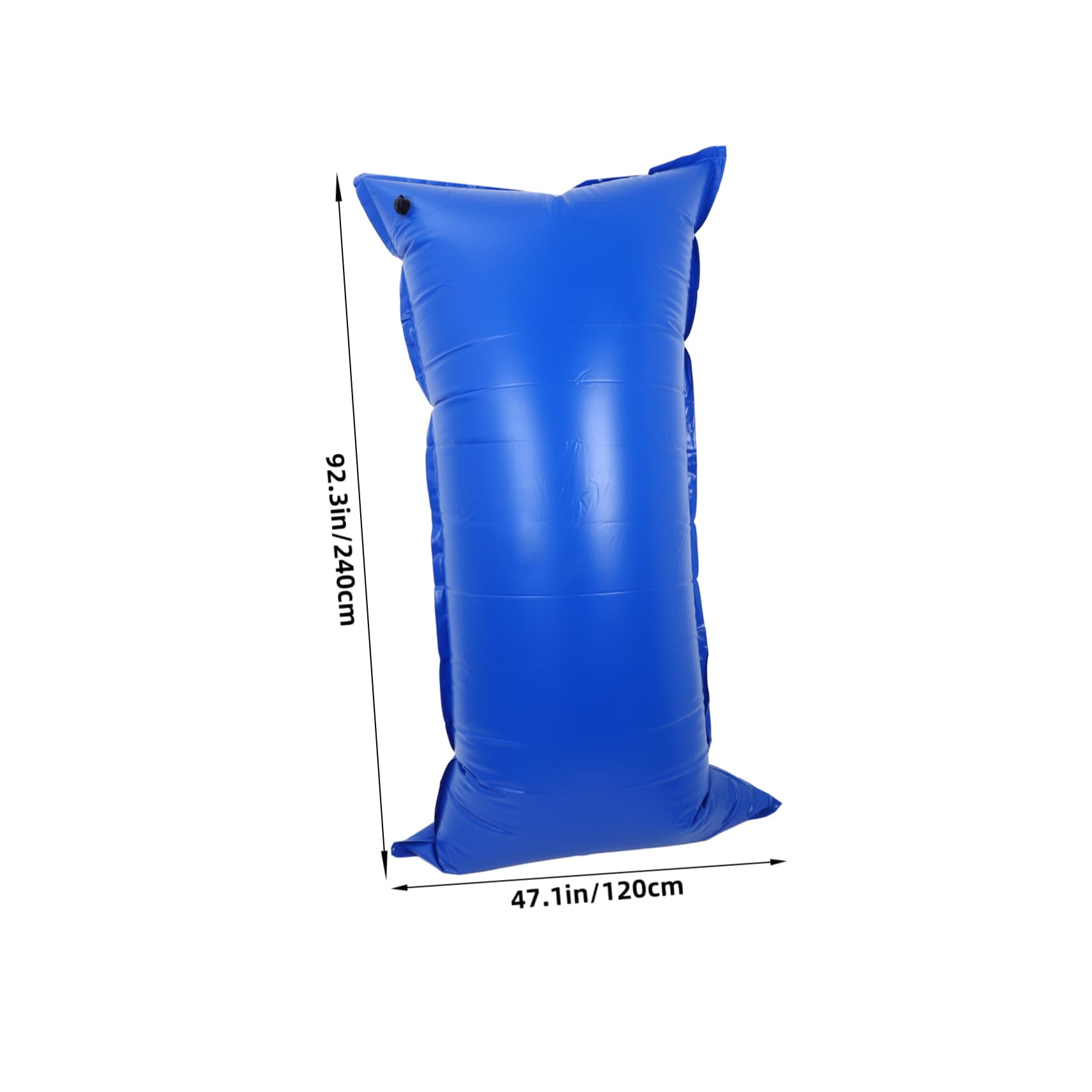 Oreiller d'hiver pour Piscine Hors Sol, PVC, Bleu, 1 Pièce