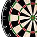 Bristle Dart Board, Tournament Sized Indoor Hanging Number Target Game for Steel Tip Darts- Dartboard with Mounting Hardware by Hey! Play!