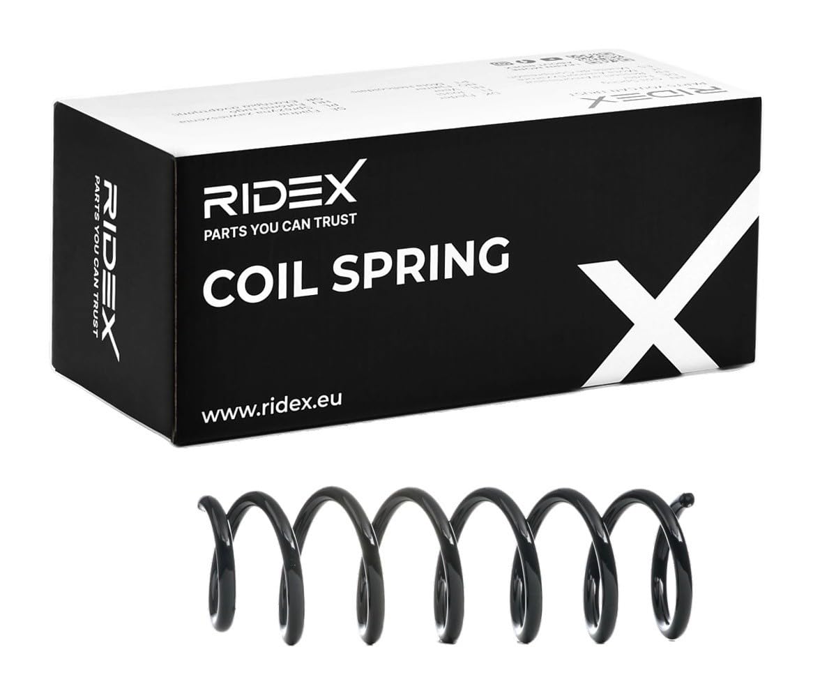 RIDEX 188C0904 2x Federn Fahrwerksfedern Vorne Kompatibel mit BMW 5 Touring F11 31336794634 31336794635 31336794636