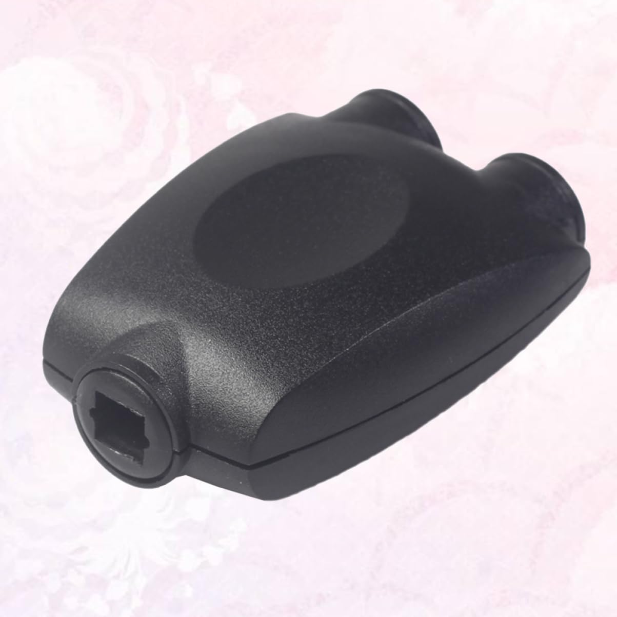 CIYODO Optical Audio Splitter Adapter Spdif One Input to Two Outputs Lightweight Design for Home Theater and Amplifiers Black Finish