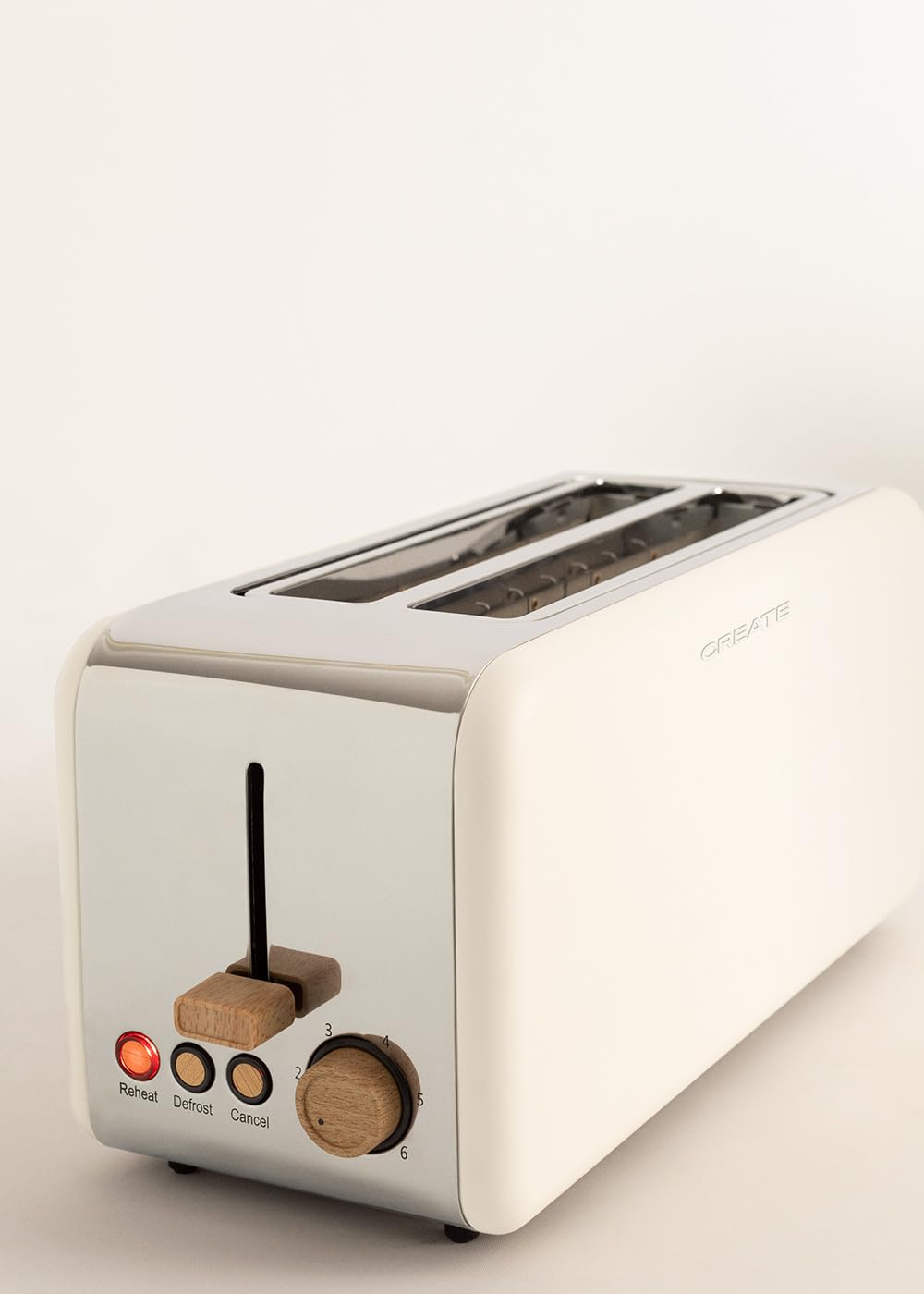 Toaster Cremeweiß Wasserkocher Cremeweiß 1,7 L Retro XL L