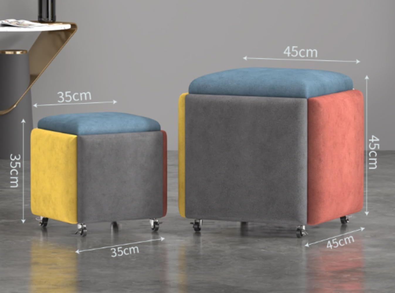 陶器 丸 椅子 黄色 スツール 花台 ガーデン チェア 玄関 屋外 北欧 ミニ