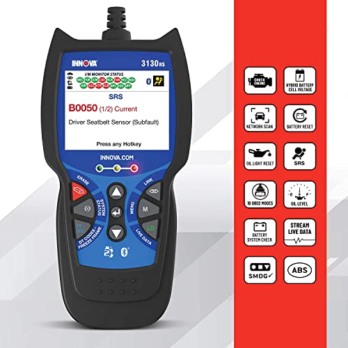 image for INNOVA 3130RS OBD2 Scanner with ABS SRS Engine Transmission Diagnostic