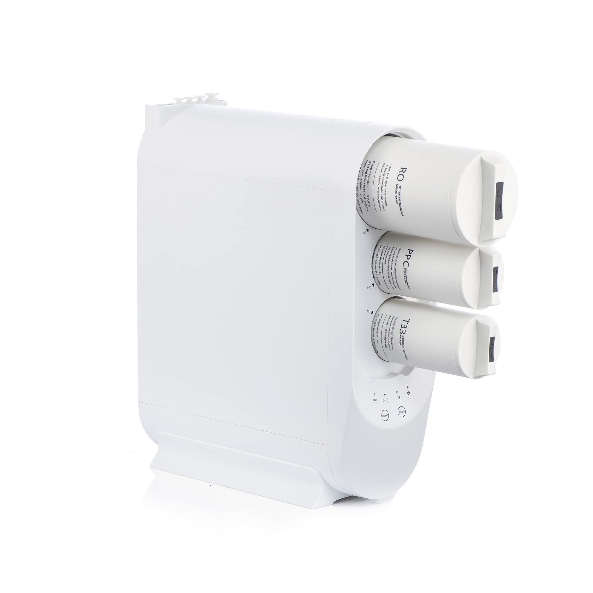 AORA Juego de filtros de repuesto para sistema de ósmosis inversa AORA® GT500, con y sin membrana, filtro de sedimentos de carbono PPC, filtro de sedimentos T33 de carbono, membrana