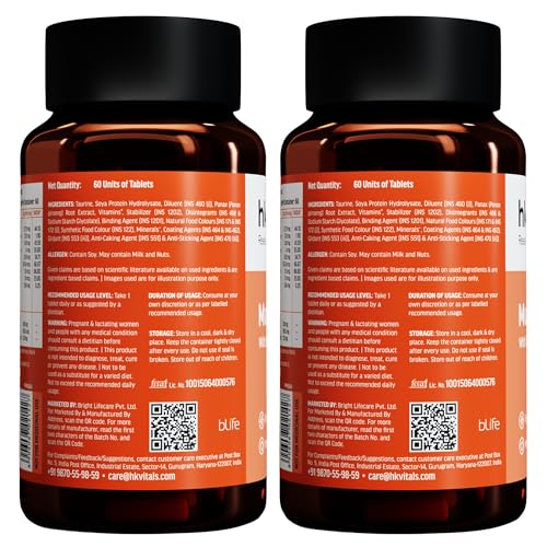 Image of hk vitals Multivitamin (120 Tablets) | For Men and Women | With Zinc, Vitamin C, Vitamin D3, Multiminerals and Ginseng Extract