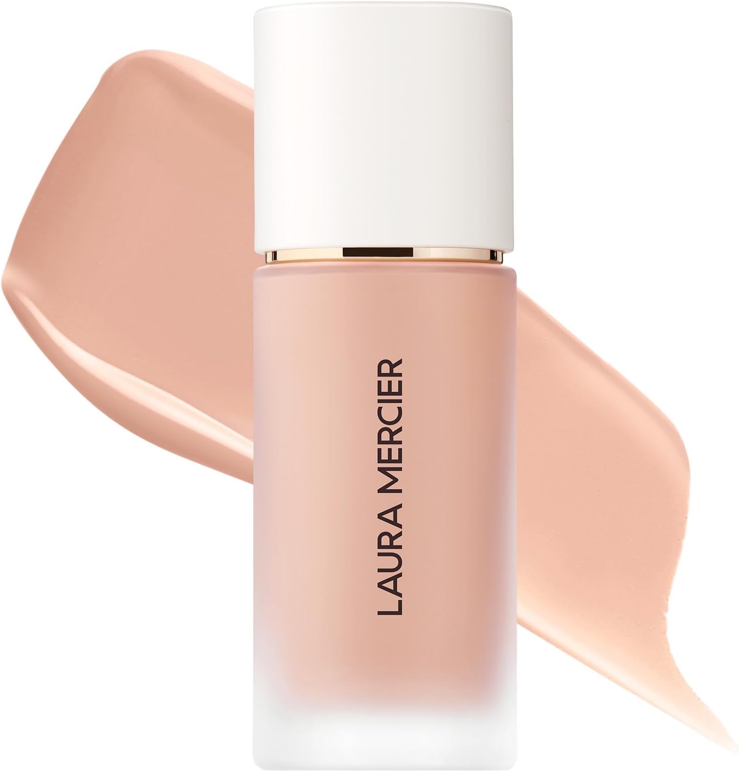 Laura Mercier Real Flawless Weightless Perfecting Waterproof Foundation - Medium Coverage Foundation, Buildable Coverage, 12 HR wear, Non-comedogenic, 30ml