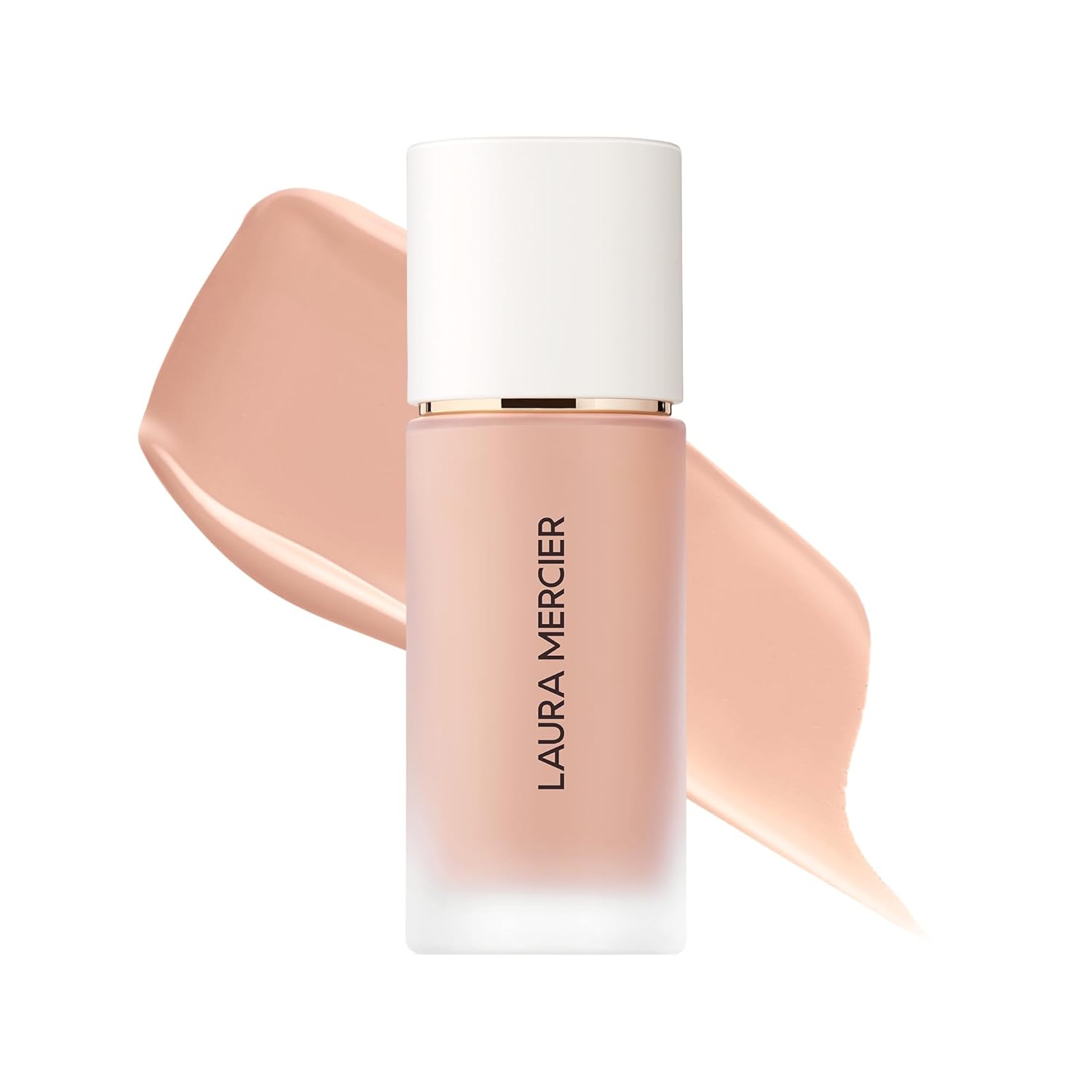 Real Flawless Weightless Perfecting Waterproof Foundation, Medium Coverage Foundation, Buildable Coverage, 12 HR wear, Non-comedogenic, 1oz