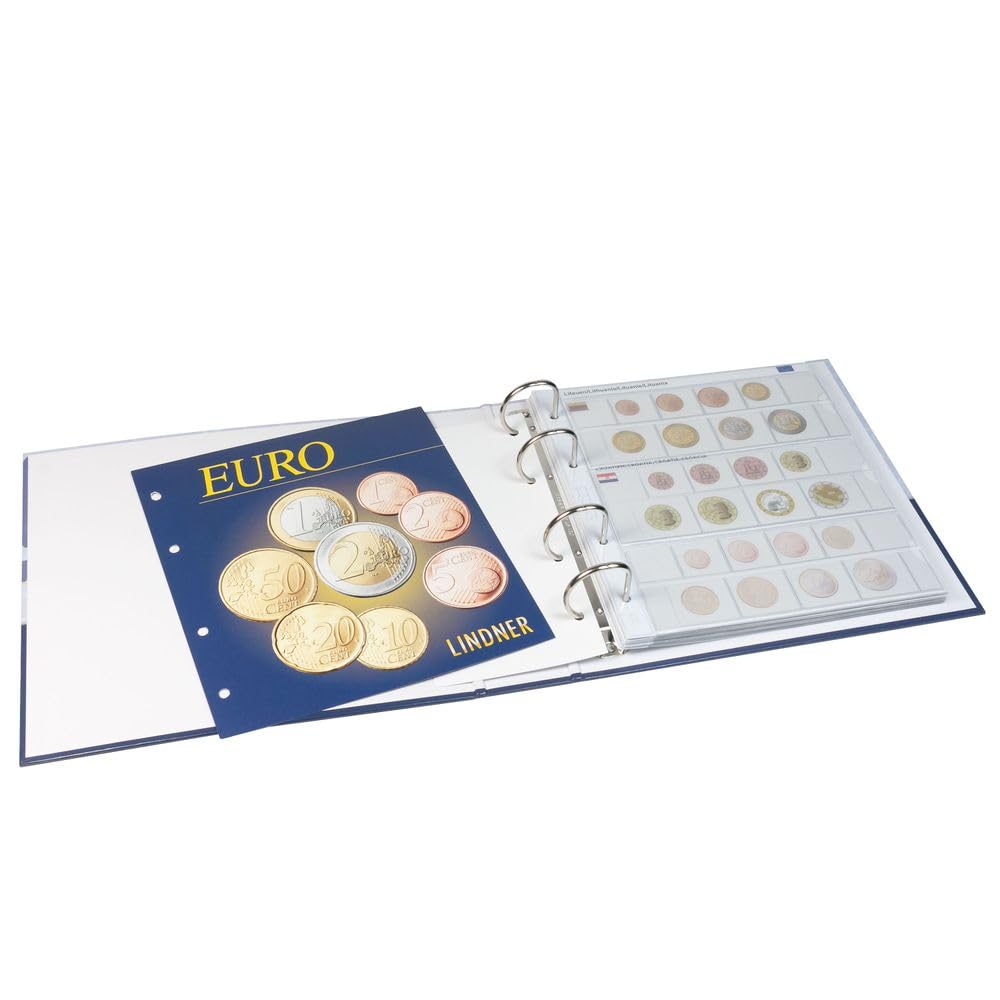 Raccoglitori moneta illustrati per i set di monete in euro - tutti i paesi Euro