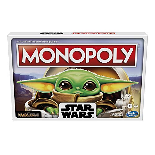 Monopoly: Star Wars The Child Edition Board Game for Families and Kids Ages 8 and Up, Featuring The...