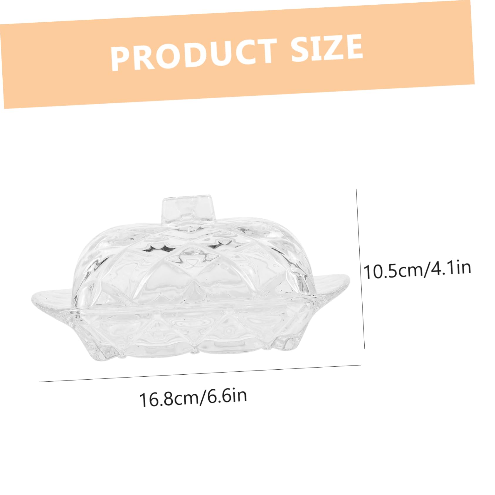 Glass Dessert Plate with Lid Japanese Style Reusable Snack Tray Elegant Fruit Dish for Parties and Home Use Sturdy and Easy to Clean Versatile for Desserts and Appetizers