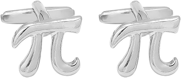 Ubric 2 gemelos con símbolo de matemáticas físicas para esmoquin, camisas y ocasiones especiales - 2