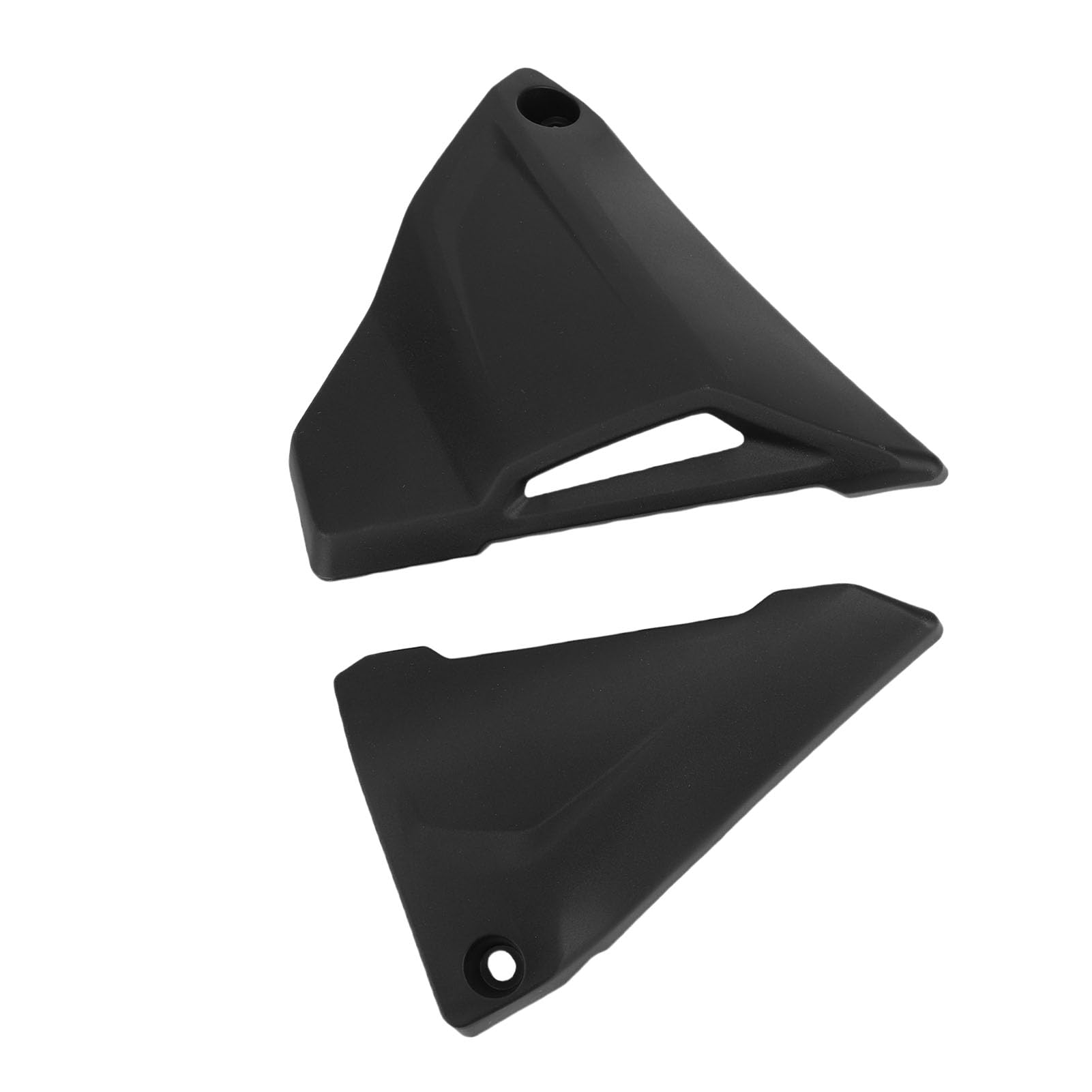 CHICIRIS Cache-batterie Latéral pour Moto, Paire de Remplacement Gauche/droite pour R1200GS K50 R1250GS K51, avec Trous Pré-percés et Revêtement Résistant aux (BLACK)
