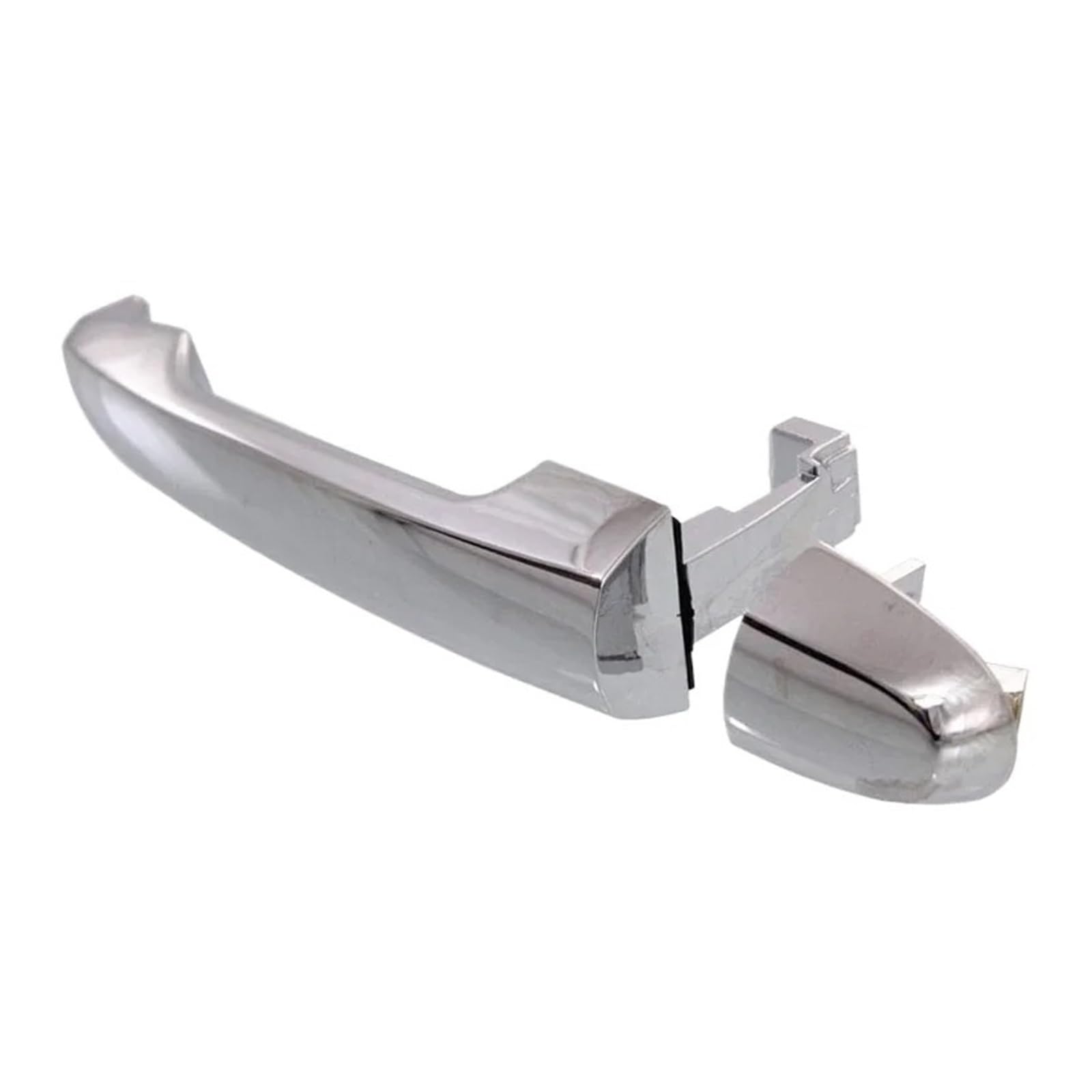 Wjwftcmk Grey For Kia For Carens For Rondo 2007-2012 Exterior Door Handle Front Rear Left Right Replacement Silvery Outside Left Handle(Grey)