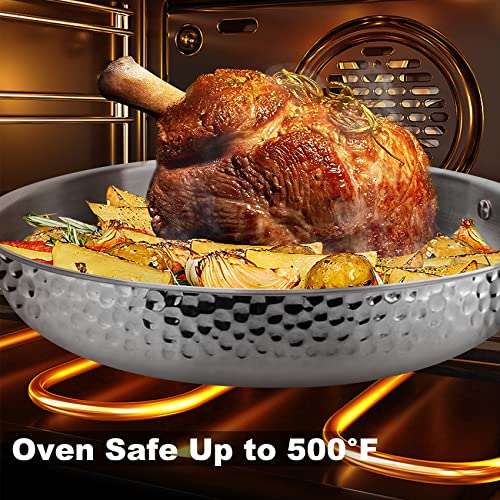 imarku-Stainless-Steel-Pots-and-Pans-Set-14-Piece-Tri-Ply-Hammered-Stainless-Steel-Cookware-Set-Professional-Induction-Kitchen-Cookware-Sets-Oven-Dishwasher-Safe-Non-Toxic-PFAS-Free-Silver