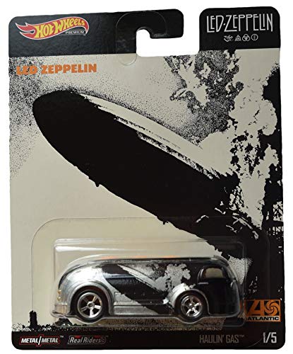 Hot Wheels Haulin Gas 1/5 Negro/Plateado miniatura 1