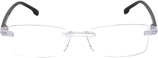 CRIBA Rimless Blue Cut Reading Glass +1.00+1.25+1.50+1.75 +2.00+2.25 +2.50+2.75+3.00 For Single Vision Power Eyeglass-G Price In India