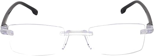 CRIBA Rimless Blue Cut Reading Glass +1.00+1.25+1.50+1.75 +2.00+2.25 +2.50+2.75+3.00 For Single Vision Power Eyeglass-E