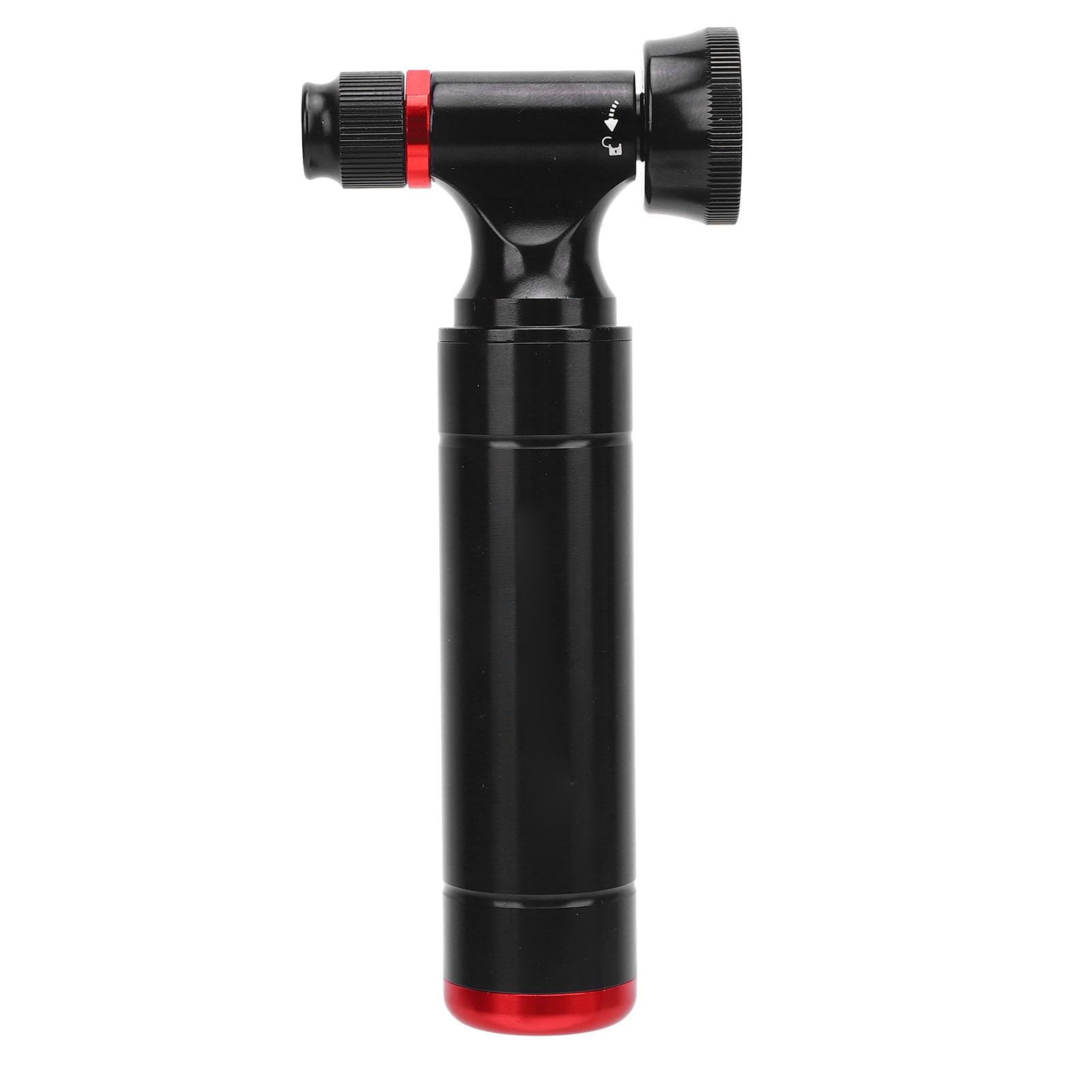 Yosoo Health Gear Mini Pompa per Bici Pompa per Pneumatici per Bicicletta in Lega di Alluminio con Manometro per e Valvola Francese Gonfiatore per Pneumatici per Bici CO2 Portatile per Ciclisti di