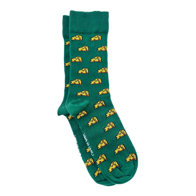 Image of Mint & Oak Printed Christmas Socks For Men, Cotton Crew Colorful Secret Santa Gift Box for Men, Xmas Calf Length Boys Socks With Fun Prints - Gift Box
