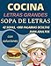 SOPA DE LETRAS PARA ADULTOS: sopa de letras para adultos sobre el tema de la cocina española | Juegos de pasatiempos para adultos | + 900 palabras para encontrar