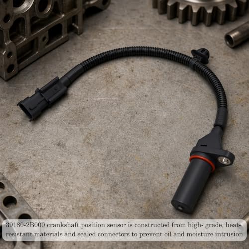 39180-2B000 Crankshaft Position Sensor for Hyundai Kia, Fit for 2011-2020 Elantra, 2014-2021 Tucson, 2012-2019 Accent, 2012-2015 Rio, 2010-2015 Soul, 2014-2016 Forte, Replace 907-787, SU13885 by HABZTOUYI - Used condition - Image 5