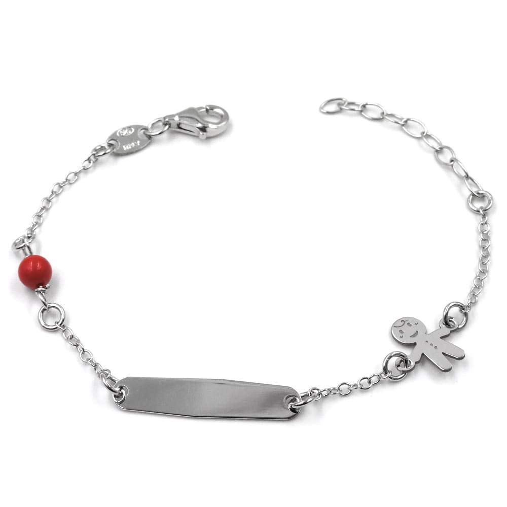 Bracciale Fatina Dei Denti Per Bambine – Argento Con Perle E Ciondolo, Regolabile 15-30 Cm, Regalo Originale Con Biglietto